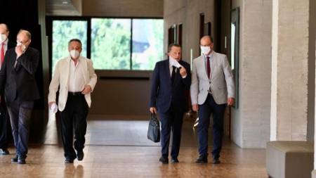 Melero, Amilivia y Jiménez, en las Cortes